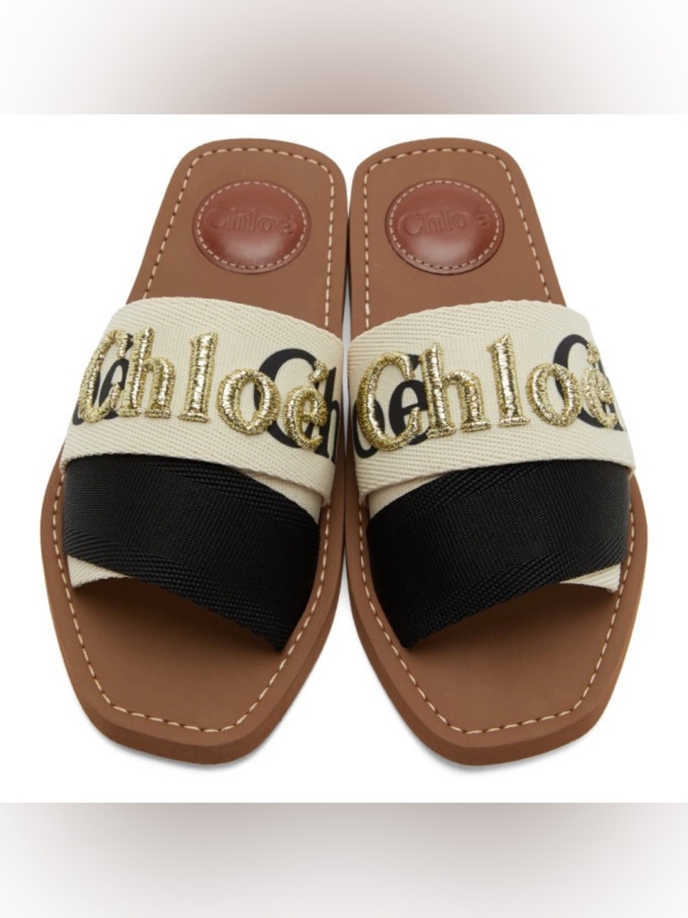 Chloe woody sandals